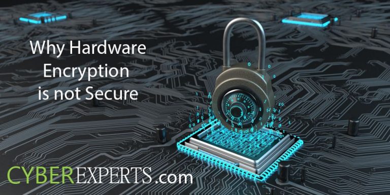 Why Hardware Encryption is Not Secure