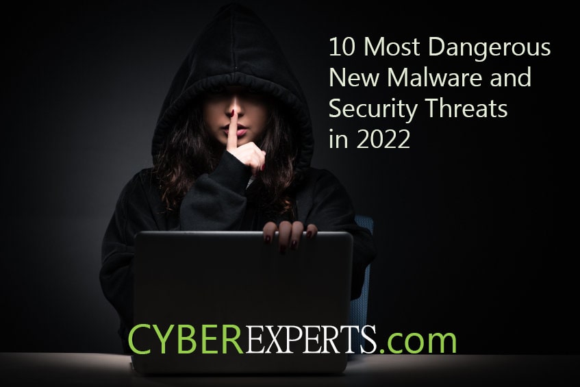 10 Most Dangerous New Malware and Security Threats in 2022