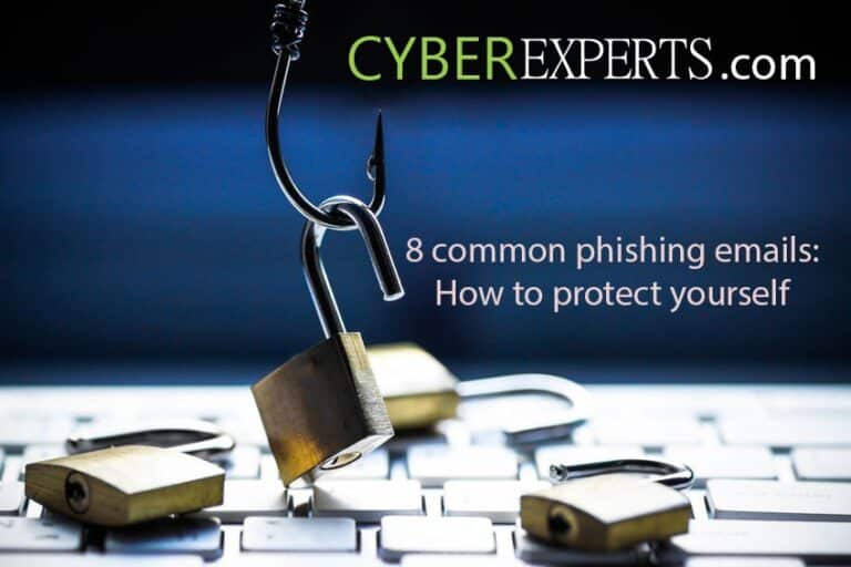 8 common phishing emails: How to protect yourself