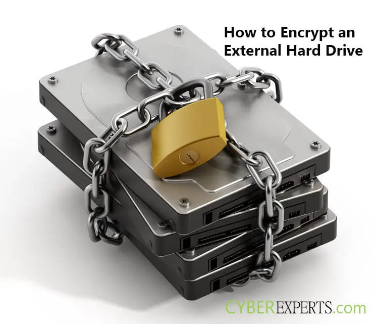 How to encrypt an external hard drive