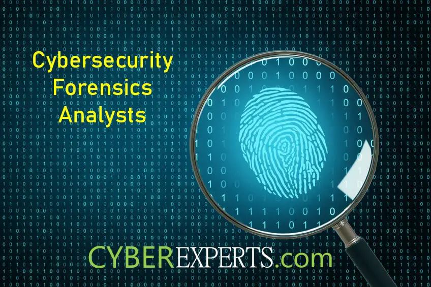 cybersecurity forensics analysts