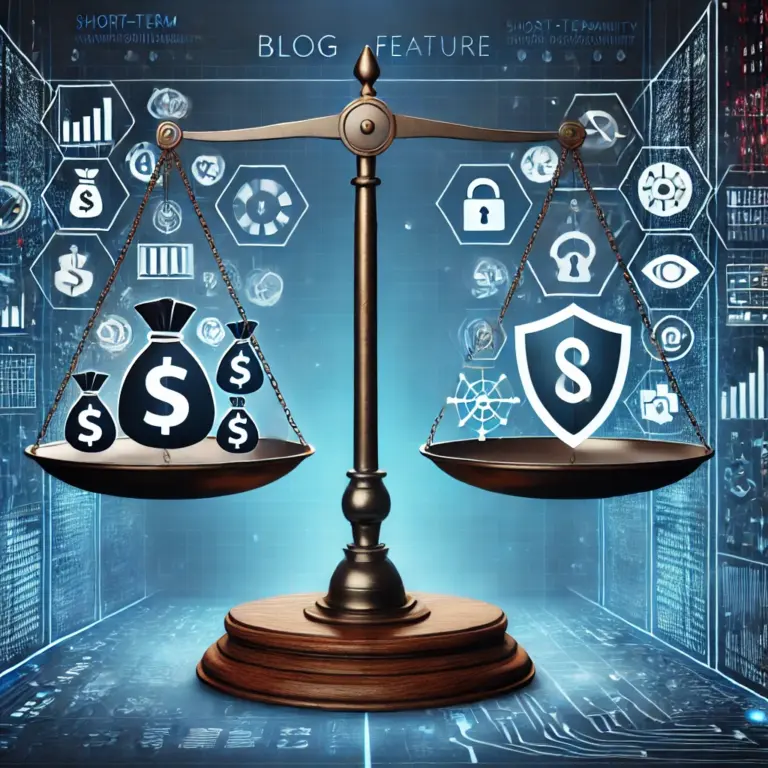 Short-Term Profitability vs. Long-Term Cybersecurity