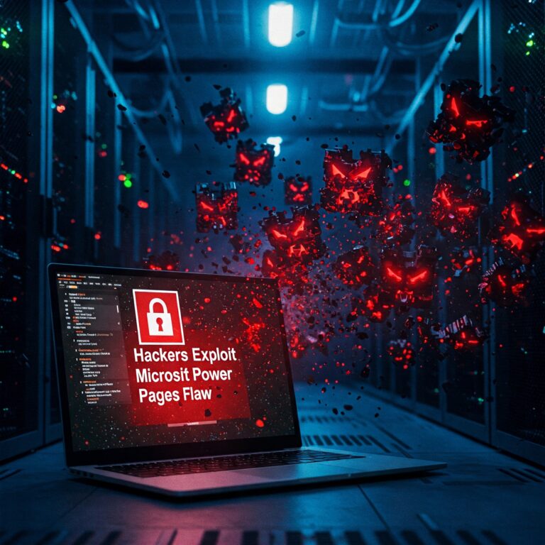 Hackers Exploit Microsoft Power Pages Flaw, Threatening Data Security