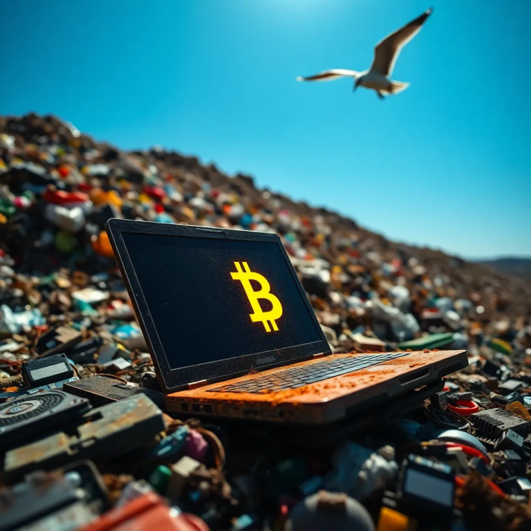 Bitcoin Buried in Landfill Forever: Man’s Plea to Dig Denied