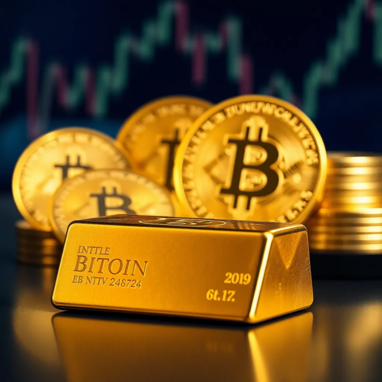 Gold Outshines Bitcoin: ETFs Surge Ahead in Asset Battle