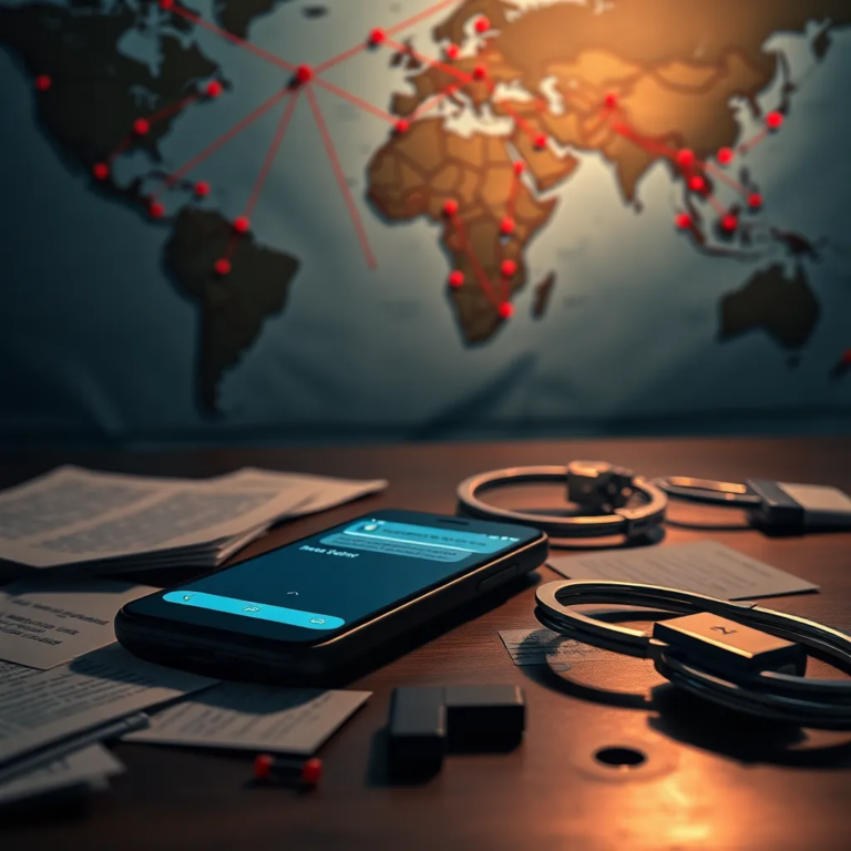 Global Sting Operation Unmasks Criminals: 232 Arrested Using Encrypted Chat Bust