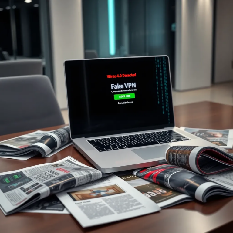 Cybercriminals Unleash Fake VPNs: A Front for Winos 4.0 Malware Attack