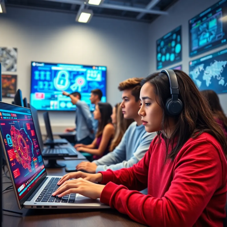 High Schoolers Thrive in UALR’s Cybersecurity Graduate Program