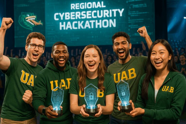 UAB Students Triumph in Regional Cybersecurity Hackathon with Innovative Edge