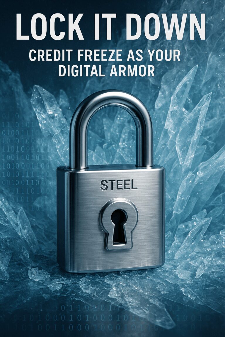 Lock It Down: Credit Freeze as Your Digital Armor