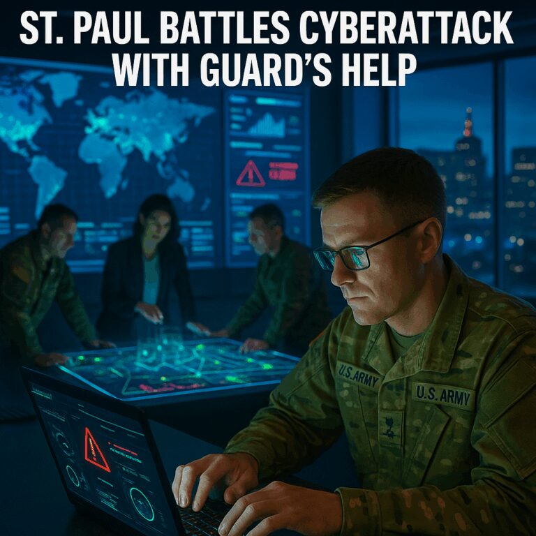 Cyber Forces Mobilized: St. Paul Battles Cyberattack with Guard’s Help