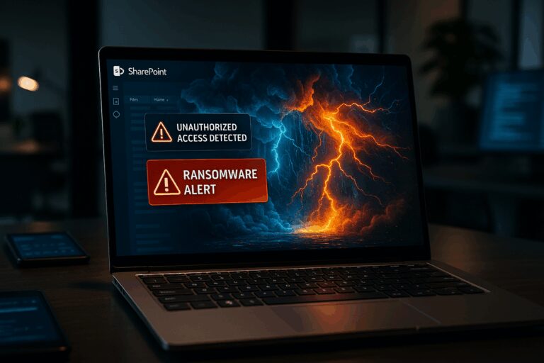 Cyber Tempest: SharePoint Vulnerabilities Fueled by Storm-2603’s Ransomware Blitz