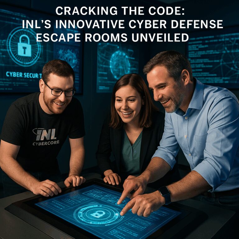 Cracking the Code: INL’s Innovative Cyber Defense Escape Rooms Unveiled