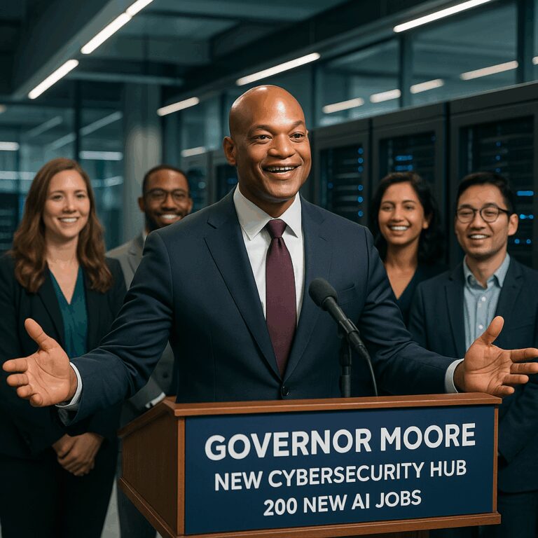 Governor Moore Unveils Cybersecurity Hub, Ignites 200 New AI Jobs