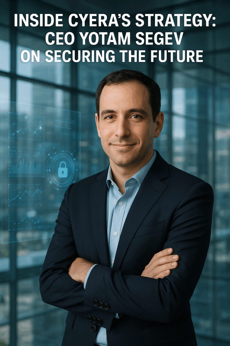 Inside Cyera’s Strategy: CEO Yotam Segev on Securing the Future