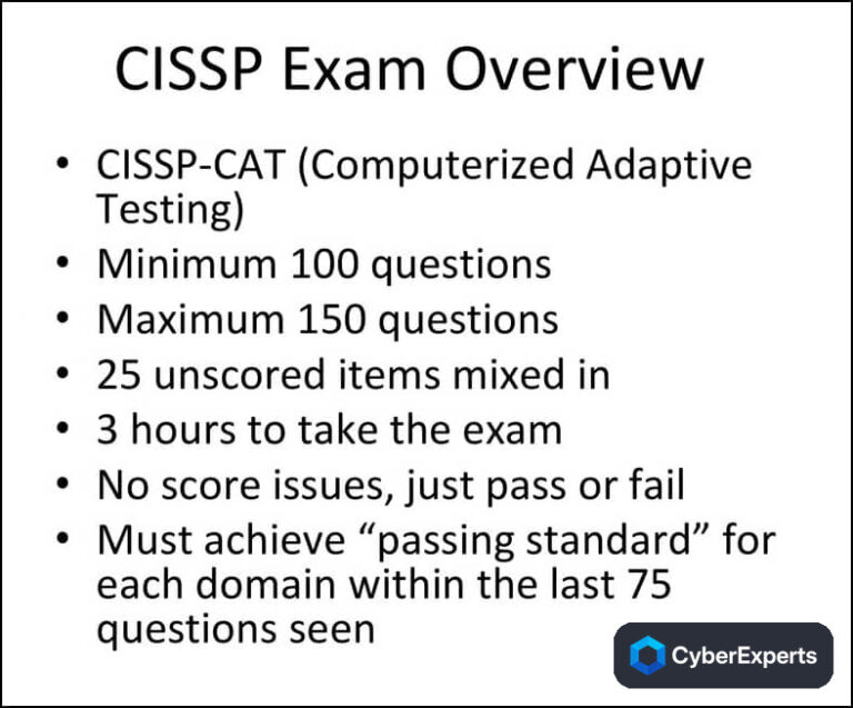 CISSP Adaptive Exam (CAT): What to Expect in 2026