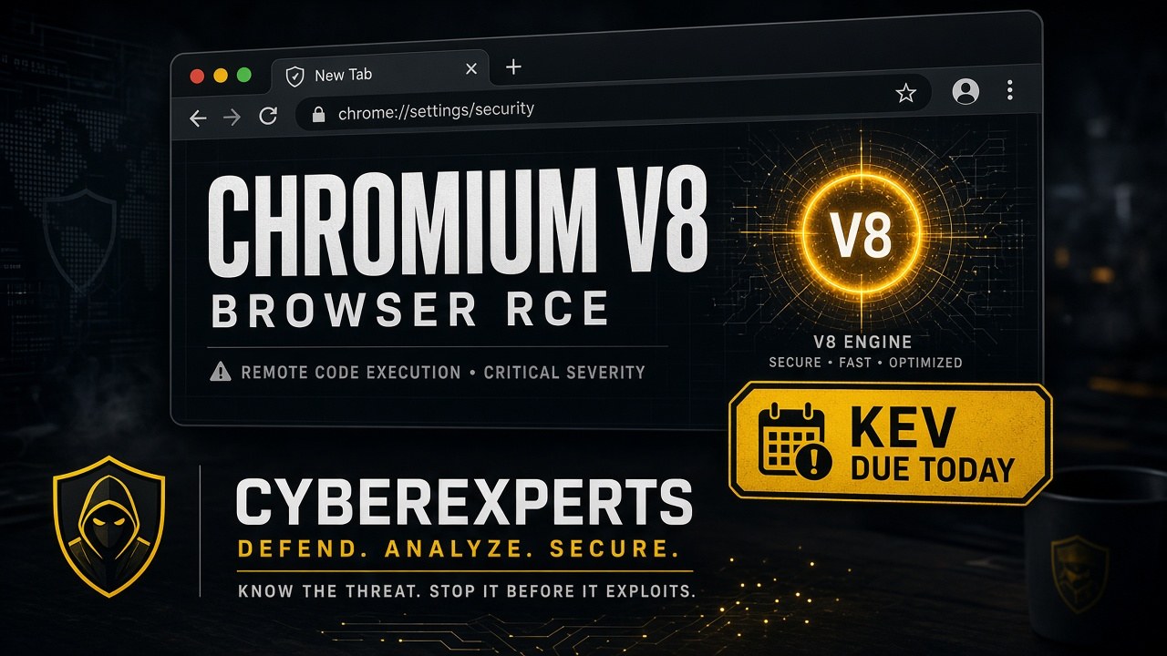 Chromium V8 CVE-2026-87491: Out-of-Bounds Write Exploited — KEV Due Today (September 23)