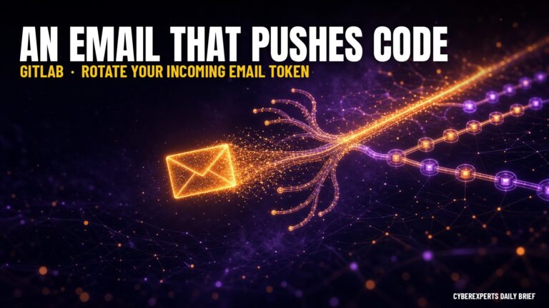 Your GitLab issue-email address can push code — rotate it today