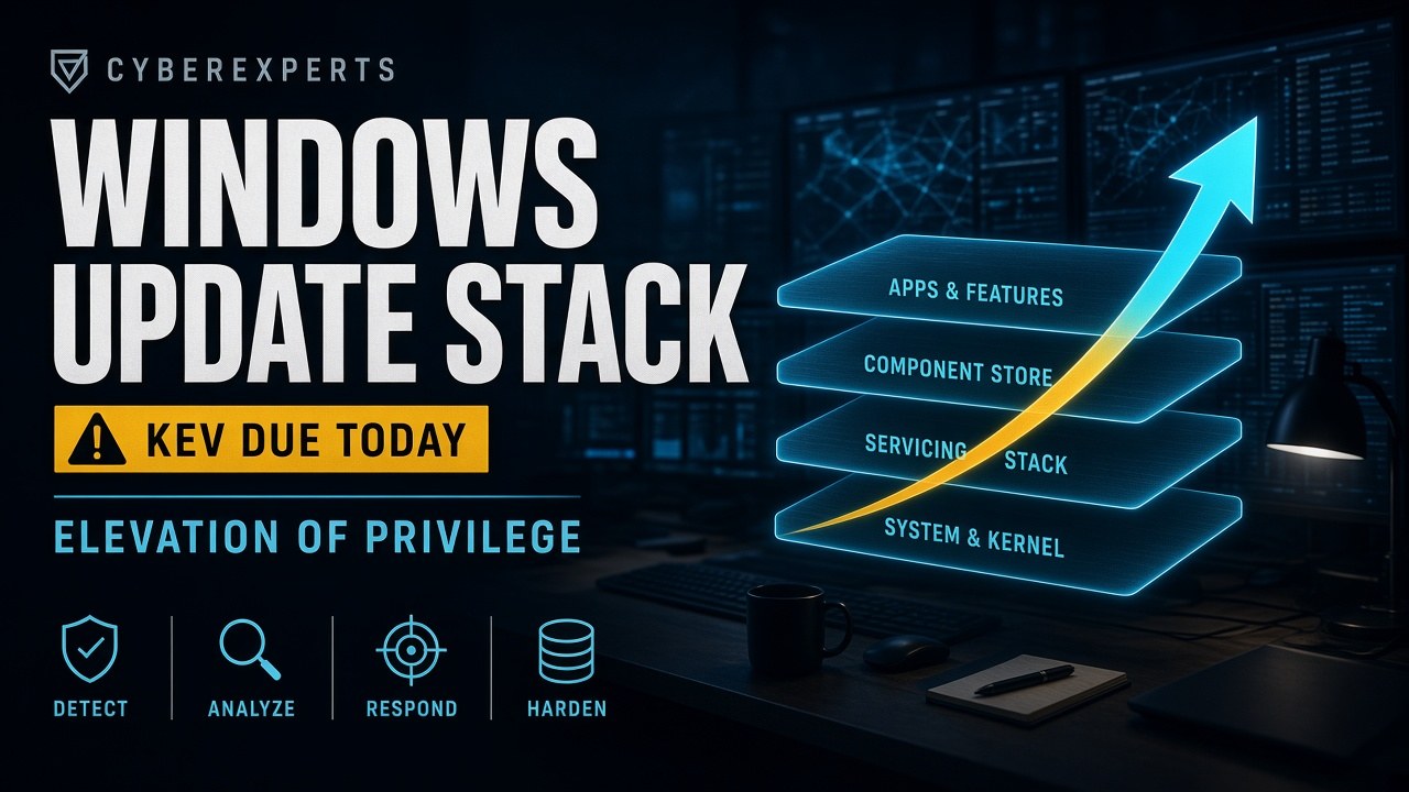 Windows Update Stack CVE-2026-81963: Federal KEV Due Today (September 22)