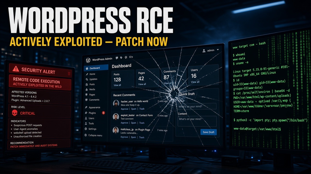 WordPress under active attack — patch Core before Friday